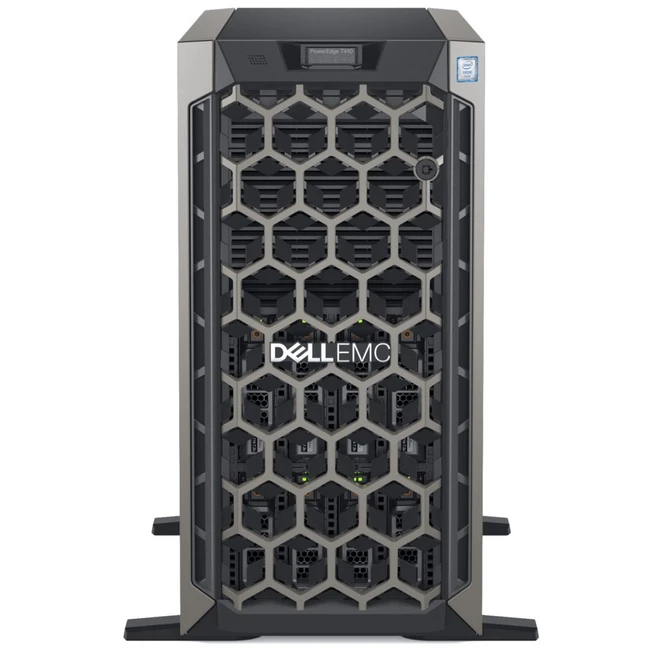 Сервер Dell PowerEdge T440 T440-2380 (Tower, Xeon Silver 4210, 2200 МГц, 10, 13.75, 1 x 16 ГБ, LFF 3.5", 8, 1x 1 ТБ)