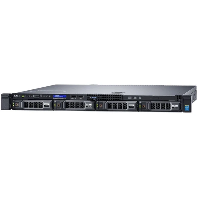 Сервер Dell PowerEdge R230 210-AEXB-135 (1U Rack, Xeon E3-1220 v6, 3000 МГц, 4, 8, 2 x 16 ГБ, LFF 3.5", 4, 1x 2 ТБ)
