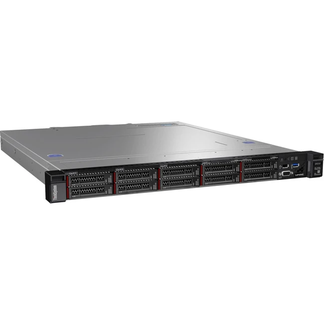 Сервер Lenovo ThinkSystem SR250 7Y51A02NEA (1U Rack, Xeon E-2124, 3300 МГц, 4, 8, 1 x 8 ГБ, SFF + LFF  2.5" + 3.5", 8)