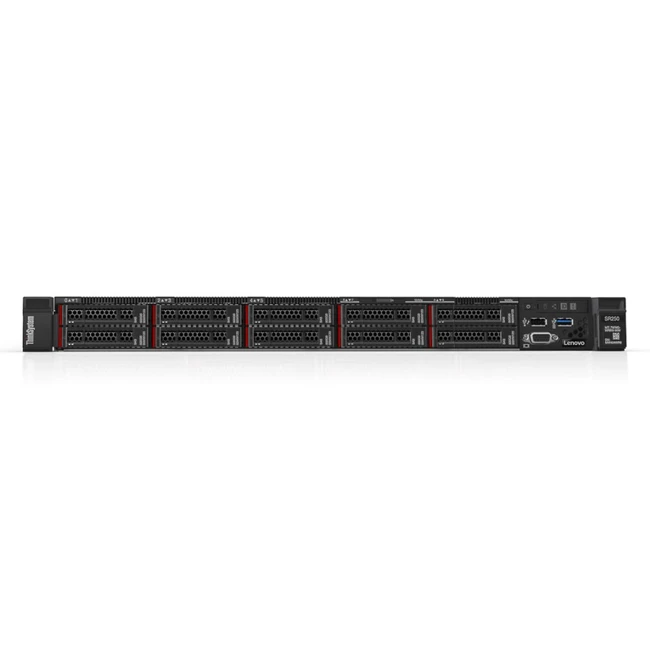 Сервер Lenovo SR250 7Y51A030EA (1U Rack, Xeon E-2186G, 3800 МГц, 6, 12, 1 x 16 ГБ, SFF 2.5", 8)