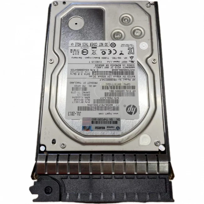 Серверный жесткий диск HP 2TB 7.2K 3G SATA 3.5' 507632-B21 (3,5 LFF, 2 ТБ, SATA)