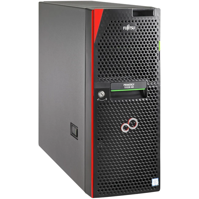 Сервер Fujitsu PRIMERGY TX1330 M3 VFY:T1333SC010IN (Tower, Xeon E3-1220 v6, 3000 МГц, 4, 8, 1 x 8 ГБ, LFF 3.5", 4)