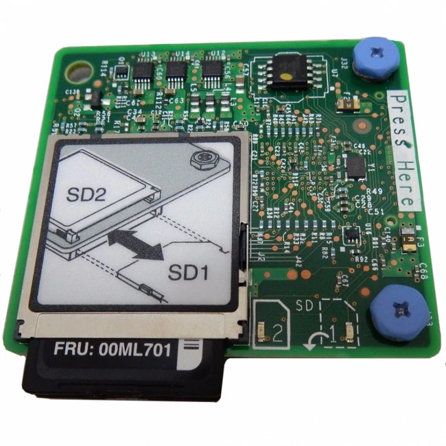 Аксессуар для сервера IBM адаптер для двух карт памяти SD для серверов System x 00ML706