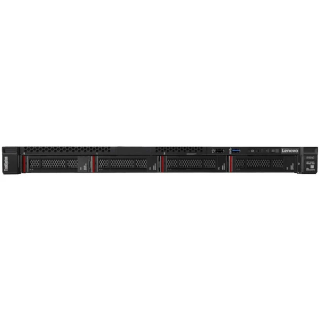 Сервер Lenovo ThinkSystem SR250 7Y51A029EA (1U Rack, Xeon E-2146G, 3500 МГц, 6, 12, 1 x 16 ГБ, SFF 2.5", 4)