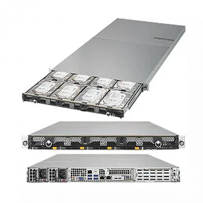 Серверная платформа Supermicro SSG-6019P-ACR12L SSG-6019P-ACR12L+ Rack (1U)