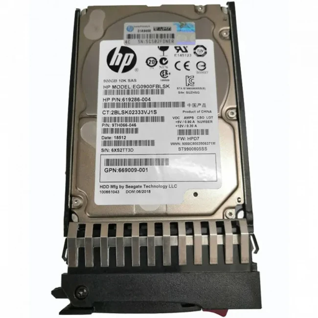 Опция для системы хранения данных СХД HPE 900GB 10K 6G SAS 2.5' QR478A (Диск для СХД)