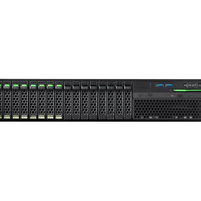 Сервер Fujitsu PRIMERGY RX2520 VFY:R2524SX110RUPromo 2U Rack, Xeon Silver 4110, 2100 МГц, 8, 11, 2 x 16 ГБ, SFF 2.5", 8