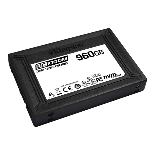 Серверный жесткий диск Kingston 960 ГБ SEDC1000M/960G (2,5 SFF, 960 ГБ, NVMe)
