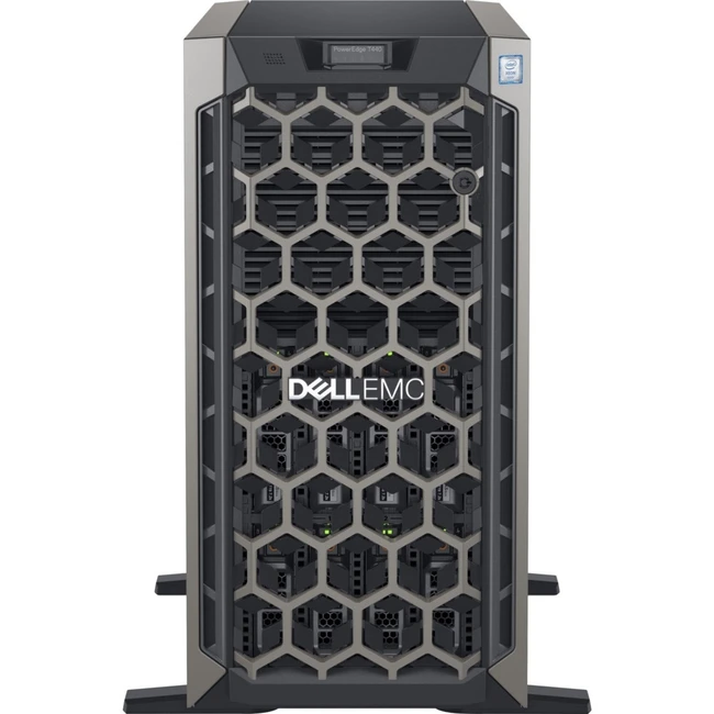 Сервер Dell PowerEdge T440 210-AMEI-050 (Tower, Xeon Silver 4210, 2200 МГц, 10, 13.75, 1 x 16 ГБ, LFF 3.5", 8, 1x 1 ТБ)