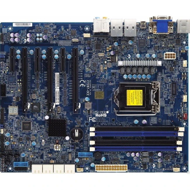 Серверная материнская плата Supermicro X10SAT MBD-X10SAT-O