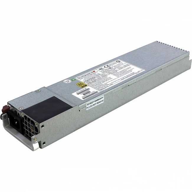 Серверный блок питания Supermicro PWS-1K21P-1R (1U, 1200 Вт)