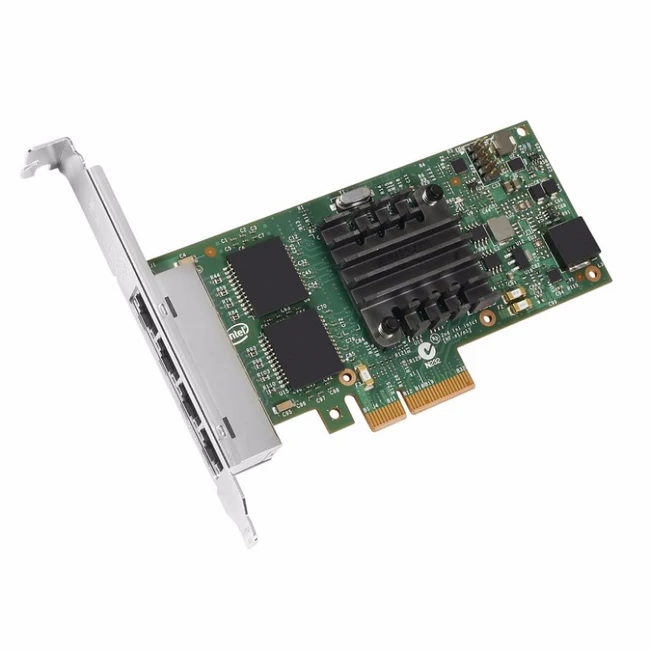 Сетевая карта Dell Quad Port 1 Gigabit I350 Ethernet Adapter 540-BBDV