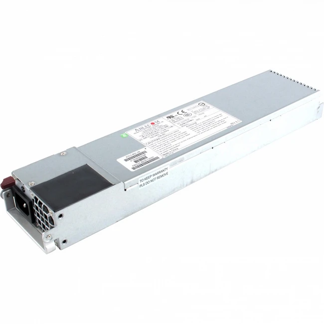 Серверный блок питания Supermicro PWS-801-1R 800W 1U, 800 Вт