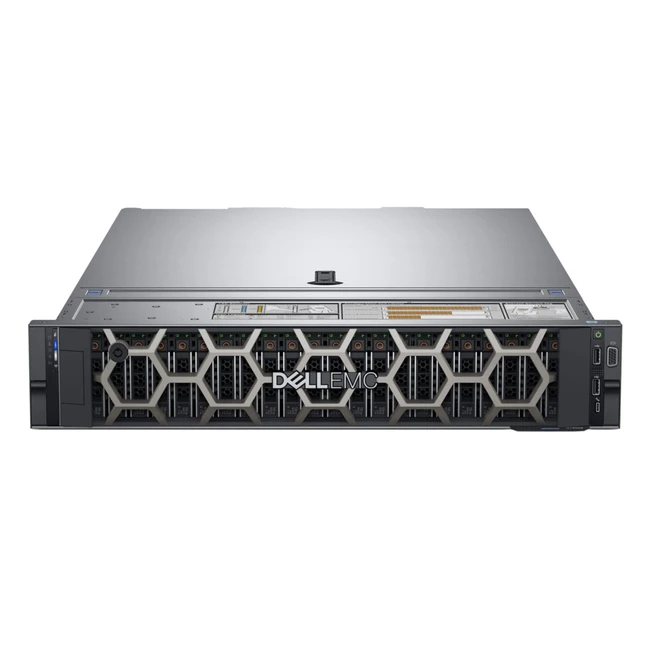 Сервер Dell PowerEdge R740 210-AKXJ-A3 (2U Rack, Xeon Silver 4210, 2200 МГц, 10, 13.75, 1 x 16 ГБ, SFF 2.5", 24, 1x 600 ГБ)