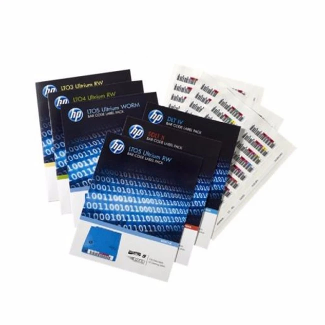 Опция для системы хранения данных СХД HPE LTO-6 Ultrium RW Bar Code Pack Q2013A