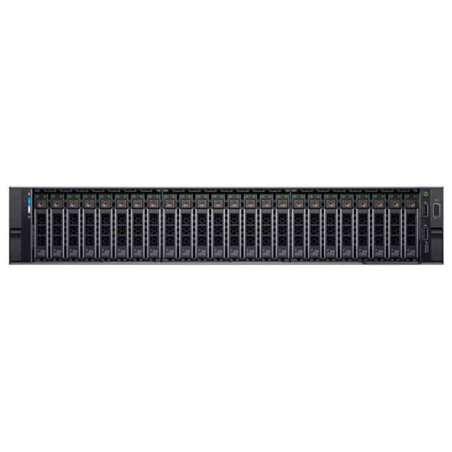 Сервер Dell PowerEdge R740XD 210-AKZR 2U Rack, Xeon Gold 5118, 2300 МГц, 12, 16.5, SFF 2.5", 24, 4x 480 ГБ