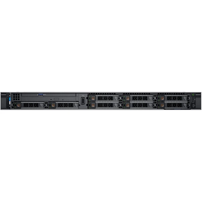 Сервер Dell PowerEdge R640 210-AKWU-602 (1U Rack, Xeon Silver 4210R, 2200 МГц, 10, 13.75, 1 x 16 ГБ, SFF 2.5", 8, 1x 1.2 ТБ)