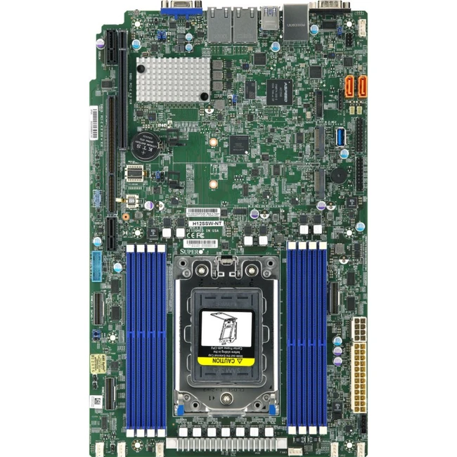 Серверная материнская плата Supermicro MBD-H12SSW-NT-O