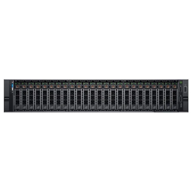 Сервер Dell PowerEdge R740XD PER740XDRU4 2U Rack, Xeon Silver 4210R, 2400 МГц, 10, 13.75, 1 x 32 ГБ, SFF 2.5", 24, 1x 4 ТБ