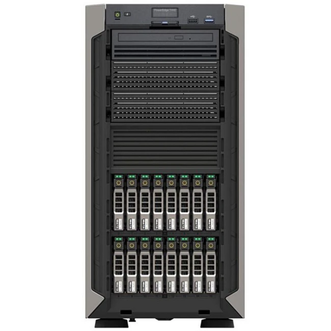 Сервер Dell PowerEdge T440 210-AMEI-050-003 (Tower, Xeon Silver 4210, 2200 МГц, 10, 13.75, 1 x 16 ГБ, LFF 3.5", 8)