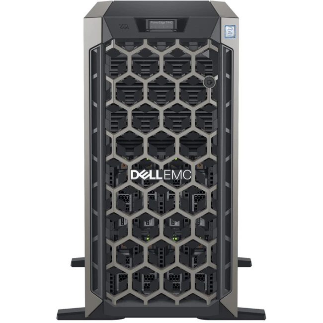 Сервер Dell PowerEdge T440 210-AMEI-21 (Tower, Xeon Gold 5215, 2500 МГц, 10, 13.75, 2 x 16 ГБ, LFF 3.5", 8, 1x 1 ТБ)