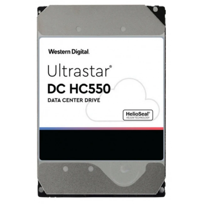 Внутренний жесткий диск Western Digital 18 ТБ WUH721818AL5204 (HDD (классические), 18 ТБ, 3.5 дюйма, SAS)