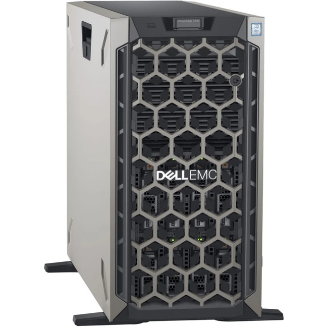 Сервер Dell PowerEdge T440 210-AMEI-052 Tower, Xeon Silver 4210, 2200 МГц, 10, 13.75, 2 x 16 ГБ, SFF 2.5", 16, 1x 1 ТБ