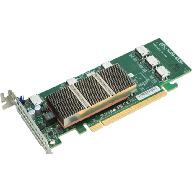 Аксессуар для сервера Supermicro AOC-SLG3-8E2P-O