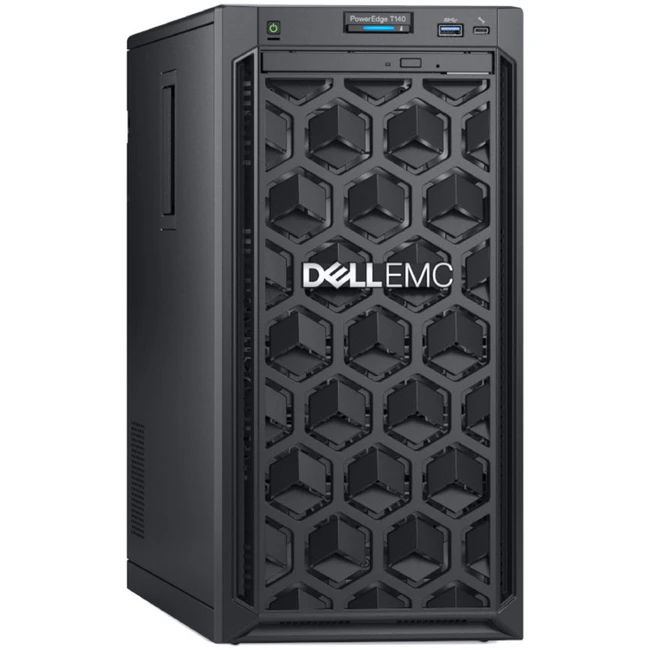 Сервер Dell PowerEdge T140 PET140RU2-01 (Tower, Xeon E-2274G, 4000 МГц, 4, 8, 1 x 8 ГБ, LFF 3.5", 4, 1x 4 ТБ)