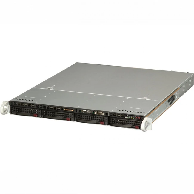 Сервер Supermicro CSE-813MTQ-R400CB/X11DPL-I SMR0172 (1U Rack, Xeon Bronze 3204, 1900 МГц, 6, 8.25, 1 x 16 ГБ, LFF 3.5", 4)