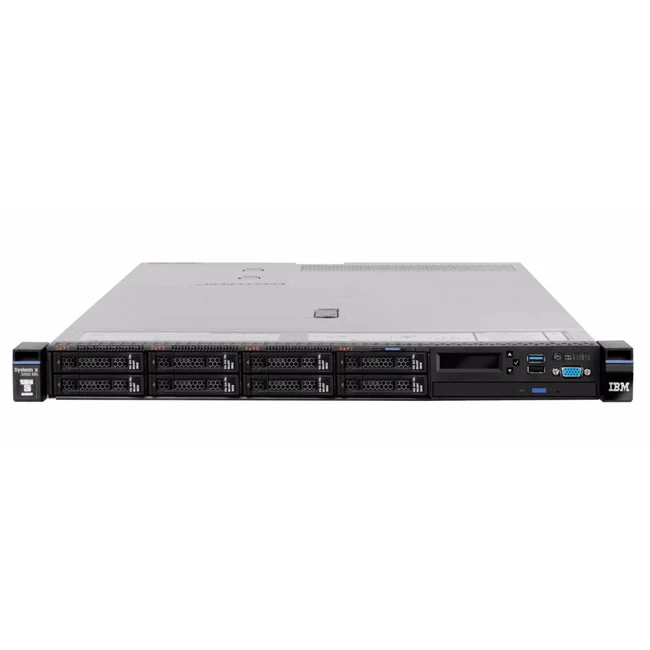 Сервер Lenovo x3550 M5 8869E3G (1U Rack, Xeon E5-2620 v4, 2100 МГц, 8, 20)