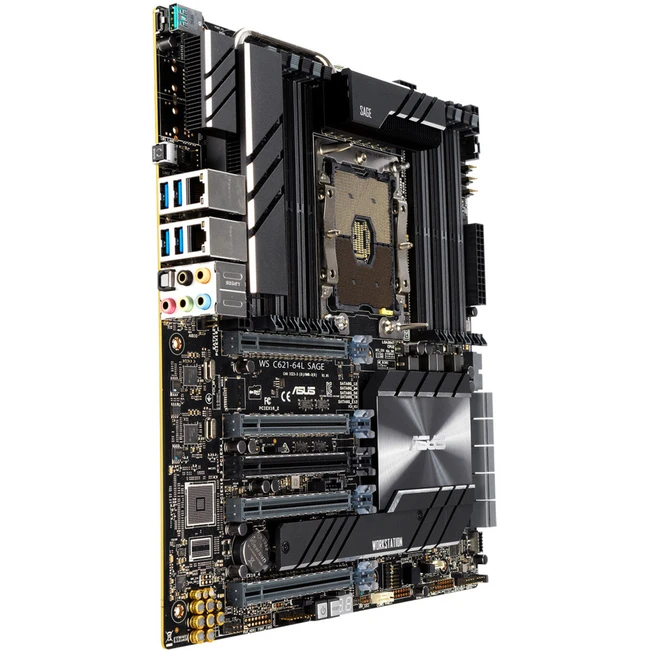Серверная материнская плата Asus PRO WS C621-64L 90SW00R0-M0EAY0
