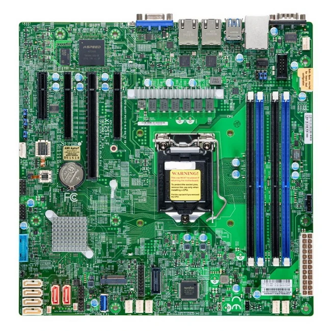 Серверная материнская плата Supermicro MBD-X12STL-F-O