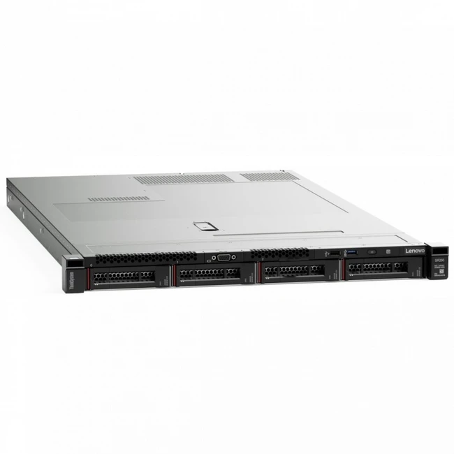 Сервер Lenovo ThinkSystem SR250 7Y51A07GEA (1U Rack, Xeon E-2224, 3400 МГц, 4, 8, 1 x 8 ГБ, LFF 3.5", 4)