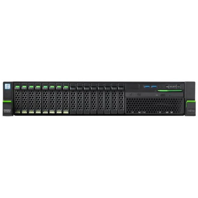 Сервер Fujitsu PRIMERGY PY RX2540 S26361-K1655-V884 (2U Rack, Xeon Gold 6246R, 3300 МГц, 12, 24.75, 8 x 64 ГБ, SFF 2.5", 16, 2x 3.2 ТБ)