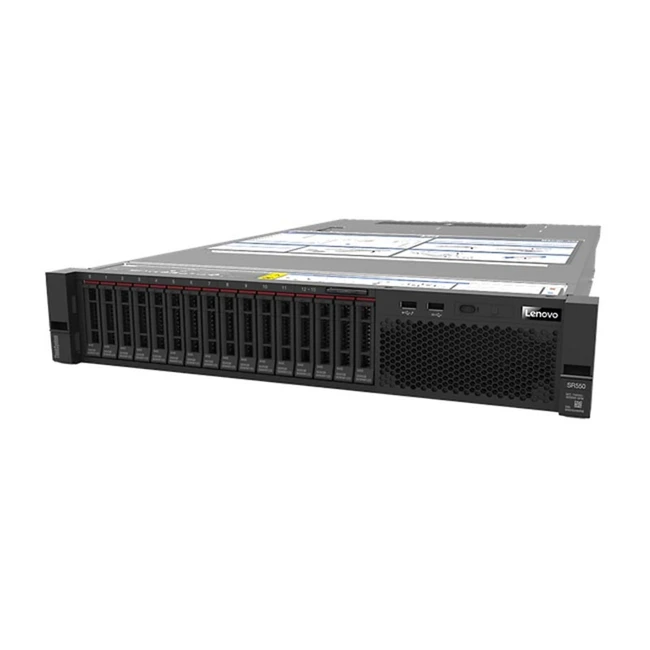Сервер Lenovo ThinkSystem SR550 7X04A002EA 2U Rack, Xeon Silver 4110, 2100 МГц, 8, 11, 1 x 16 ГБ, SFF 2.5", 8