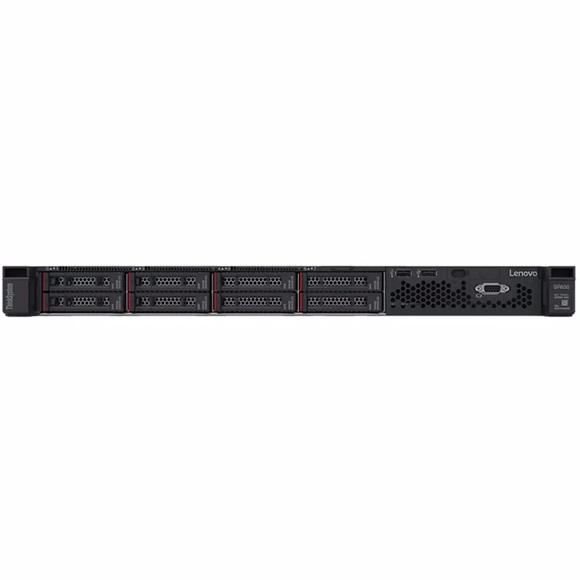 Сервер Lenovo ThinkSystem SR630 7X02A057EA 1U Rack, Xeon Silver 4110, 2100 МГц, 8, 11