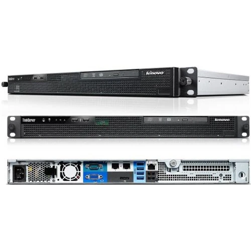 Сервер Lenovo ThinkServer RS140 70F9001CEA (1U Rack, Xeon E3-1226 v3, 3300 МГц, 4, 8)