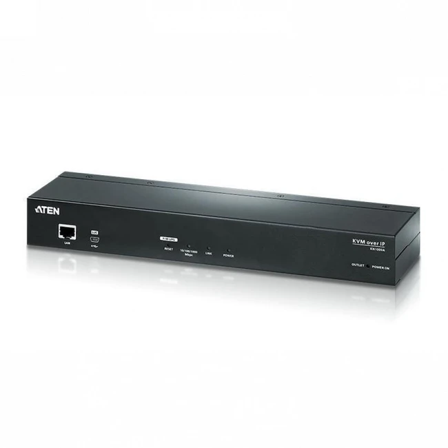 KVM-переключатель ATEN Single Port KVM over IP Switch KN1000A-AX-G