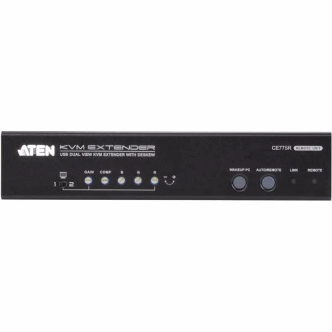 KVM-переключатель ATEN USB DUAL VIEW KVM EXTENDER WITH DESKEW CE775-AT-G