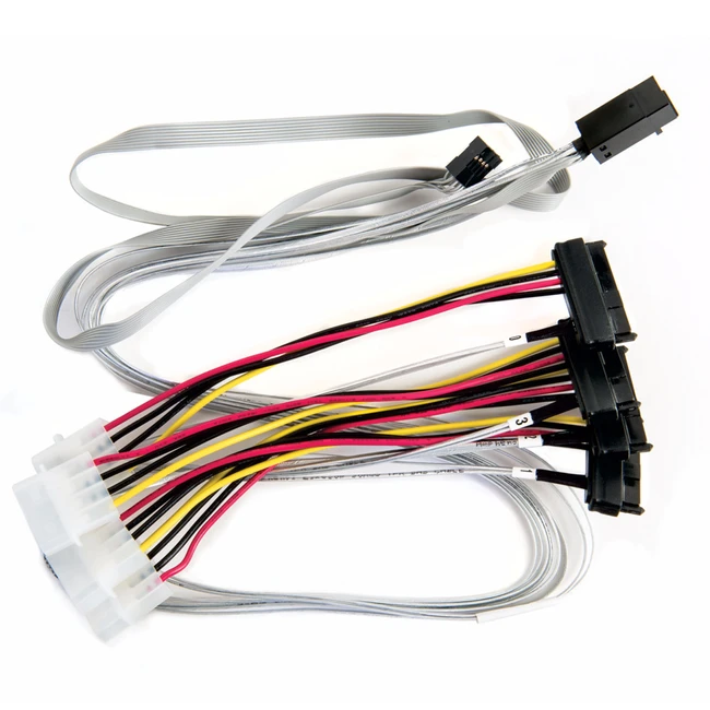 Кабель интерфейсный Adaptec ACK-I-RA-HDMSAS-4SAS-SB-0.8M 2279600-R SAS кабель