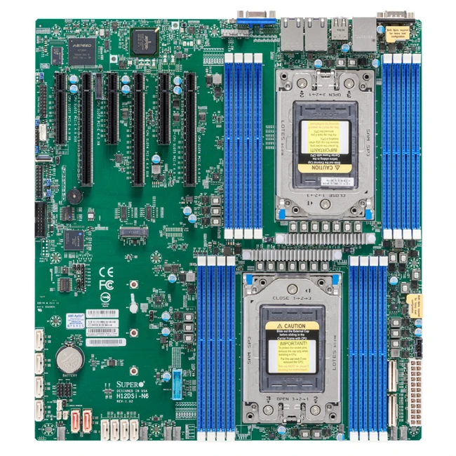 Серверная материнская плата Supermicro MBD-H12DSi-N6-B
