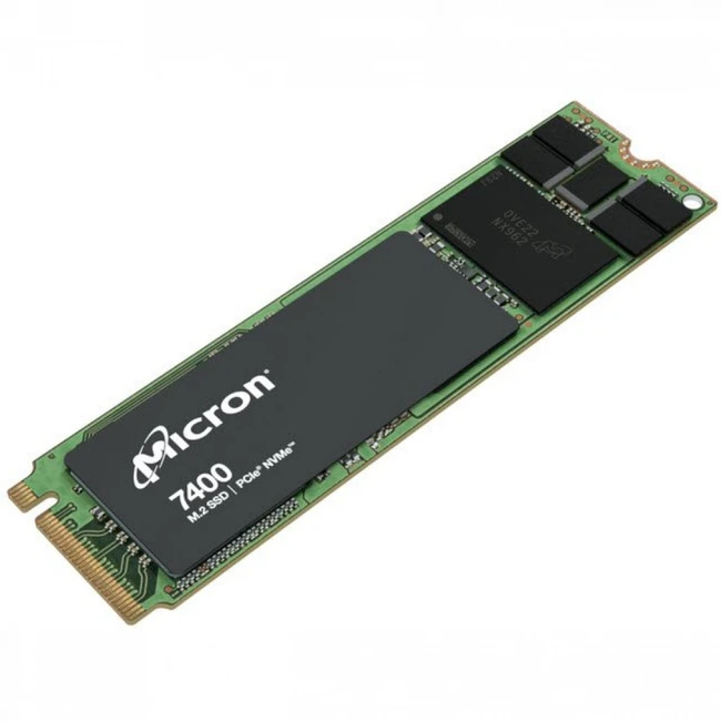 Серверный жесткий диск Micron 7400 PRO MTFDKBG3T8TDZ-1AZ1ZABYY M.2, 3.84 ТБ, NVMe