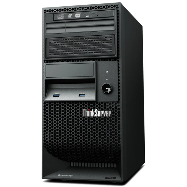 Сервер Lenovo ThinkServer TS140 70A0S05700 (Tower, Xeon E3-1226 v3, 3300 МГц, 4, 8)
