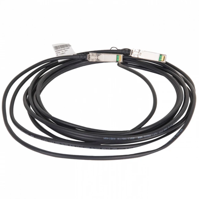 Аксессуар для сервера HPE BladeSystem c-Class 10GbE SFP+ to SFP+ 3m Direct Attach Copper Cable 487655-B21