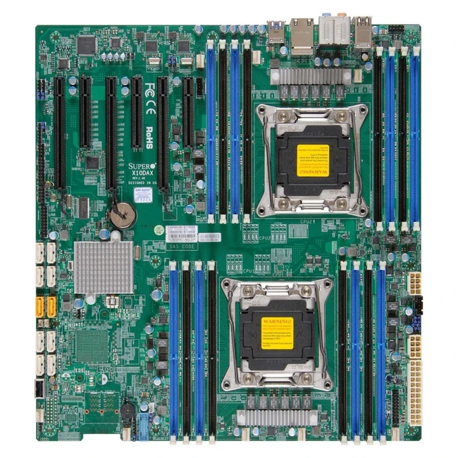 Серверная материнская плата Supermicro X10DAX MBD-X10DAX-O