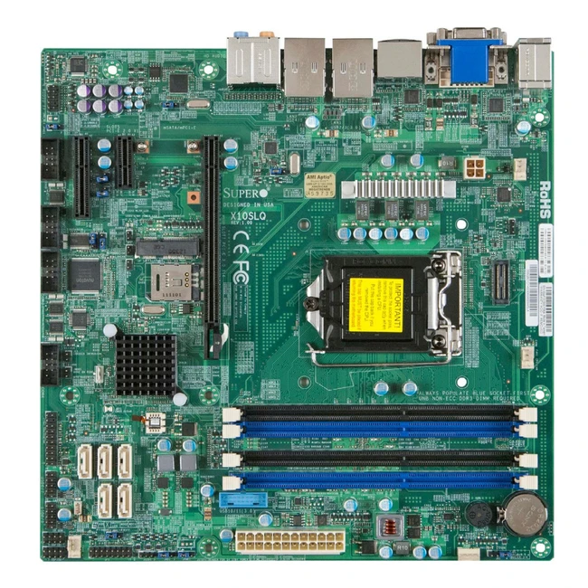 Серверная материнская плата Supermicro MBD-X10SLQ-O