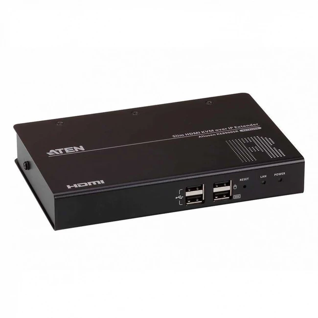 KVM-переключатель ATEN Slim HDMI Single Display KVM over IP Receiver KE8900SR-AX-G