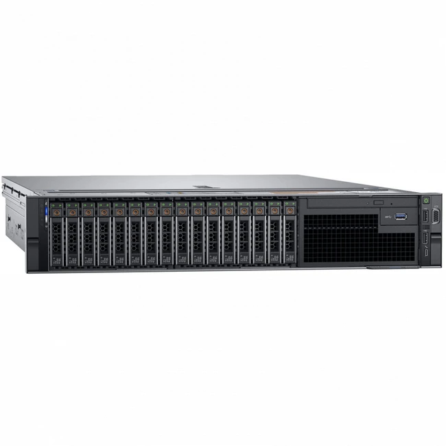 Сервер Dell PowerEdge R740 PER740RU3-53 (2U Rack, Xeon Gold 5217, 3000 МГц, 8, 11, 2 x 64 ГБ, SFF 2.5", 16, 3x 1.92 ТБ)
