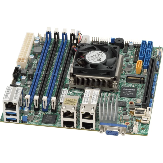 Серверная материнская плата Supermicro X10SDV-4C-TLN2F MBD-X10SDV-4C-TLN2F-O